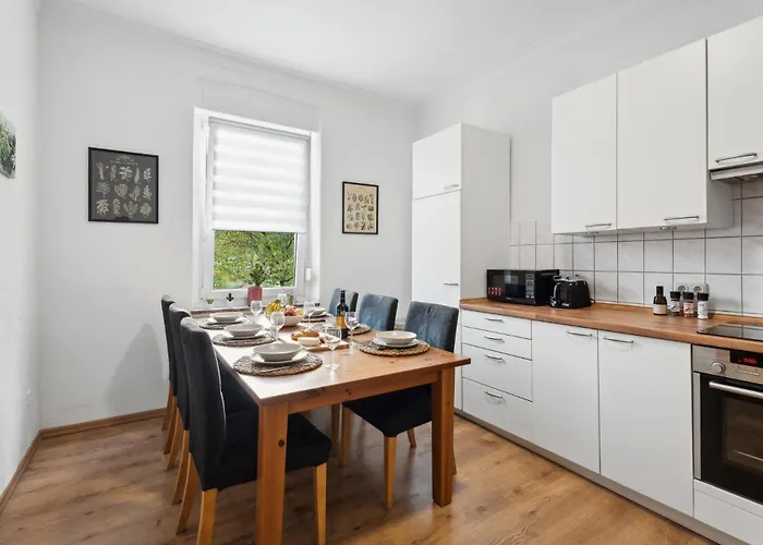 Appartement Neue Und Helle 2 Wohnung, Naehe Veltins Arena, Office, Kostenlose Parkplaetze