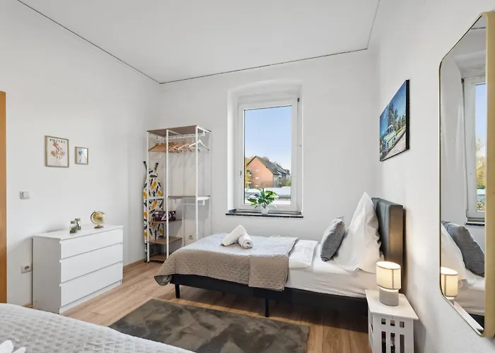 Appartement Neue Und Helle 2 Wohnung, Naehe Veltins Arena, Office, Kostenlose Parkplaetze